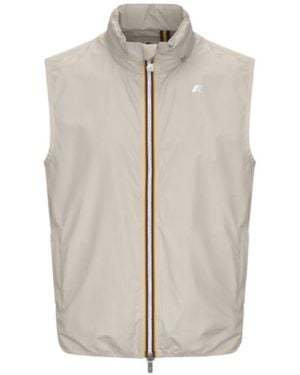K-Way Valen Sleeveless Jacket - White