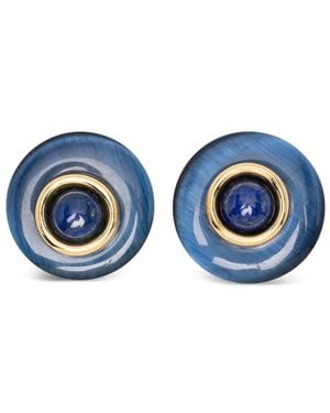 Jennifer Behr Round-Shape Earrings - Blue