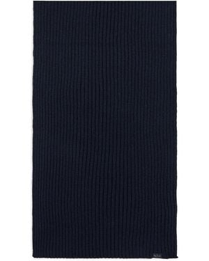 Paul & Shark Knitted Scarf - Black