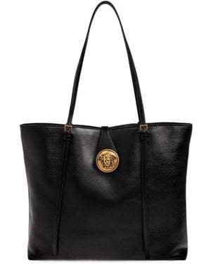 Versace Dual-Handle Shoulder Bag - Black