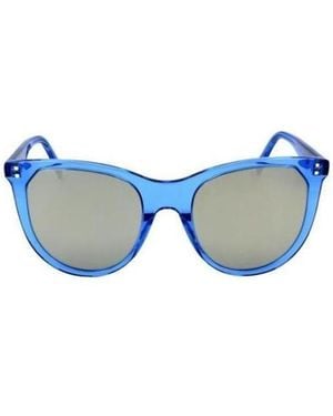 Celine Logo Logo Sunglasses - Blue