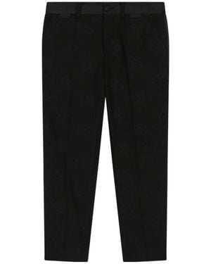 Dolce & Gabbana Tailored Tuxedo Pants - Black