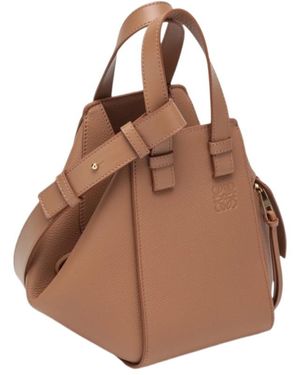 Loewe Compact Hammock Bag - Brown