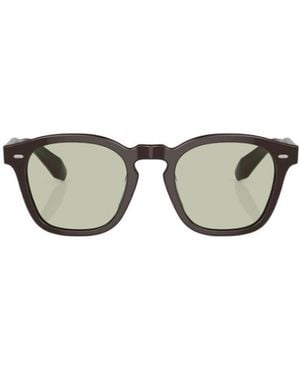 Oliver Peoples Frame Sunglasses - Metallic