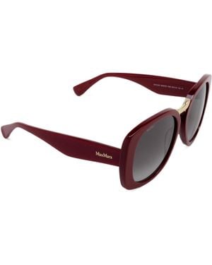 Max Mara Square Frame Sunglasses - White