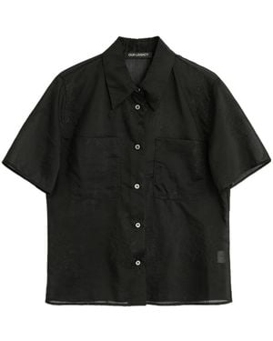 Our Legacy X-Ray Shirt - Black
