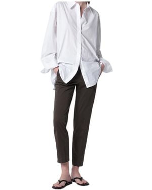 Pt Pantaloni Pt Torino Tailored Slim Trousers - Brown
