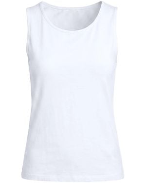 MM6 by Maison Margiela Plain Colour Vests - White