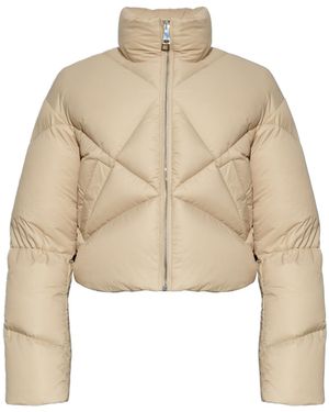 Khrisjoy Stand Collar Insulated Jacket - Natural