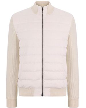 Herno Quilted Knit Down Jacket - Pink