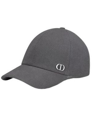 Dior Curved Brim Hat - Gray