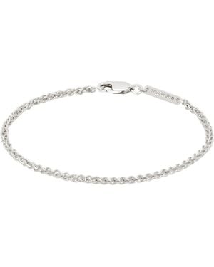 Tom Wood Spike Bracelet - White