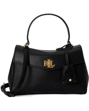 Ralph Lauren Farrah Small Shoulder Bag - Black