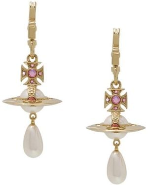 Vivienne Westwood Aida Earrings - White