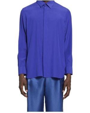Tom Ford Long-Sleeve Shirt - Blue