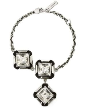 Givenchy Deconstructed Crystals Bracelet - White