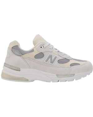 New Balance 992 Lace-Up Trainers - Grey