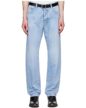 DSquared² 642 Belt Loop Jeans - Blue