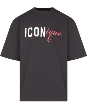 DSquared² Short-Sleeved T-Shirt - Black