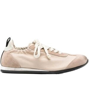 Uma Wang Lace-Up Low-Top Trainers - Natural
