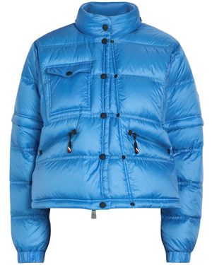Moncler Mauduits Padded Shell Bomber Jacket - Blue
