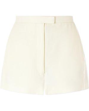 KHAITE Blane Shorts - White