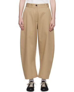 Studio Nicholson Chalco Twill Pants - Natural
