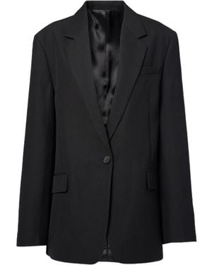 TOTEME Single-Breasted Blazer - Black