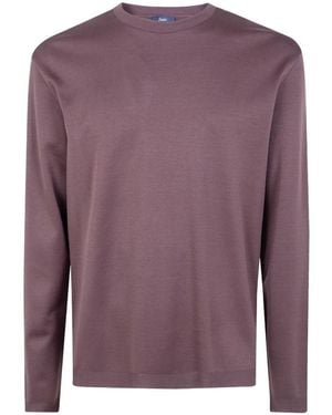 Herno Long-Sleeve T-Shirt - Purple