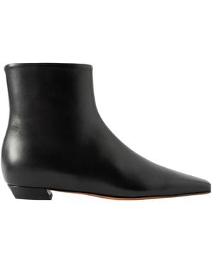 Proenza Schouler Square-Toe Ankle Boots - Black