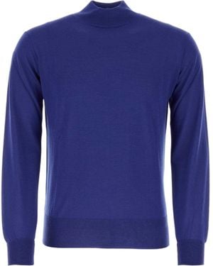 Pt Pantaloni Pt Torino Knit Pullover - Blue