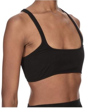 Rick Owens Square Neckline Top - Black