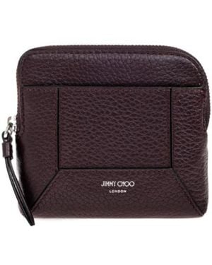 Jimmy Choo Diamond Compact Card Case - Purple