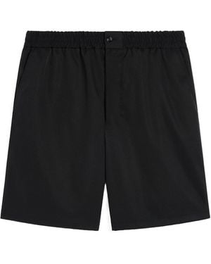Ami Paris Ami Elasticated Waist Shorts - Black