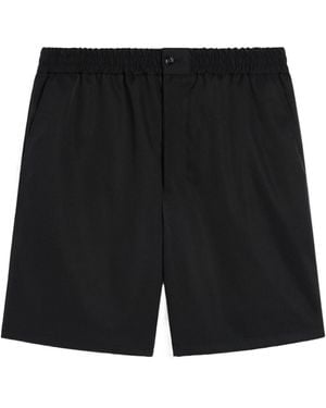 Ami Paris Ami Elasticated Waist Shorts - Black