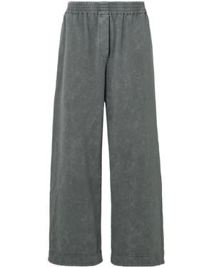 Magda Butrym Mélange Track Trousers - Grey