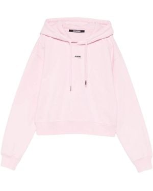 Jacquemus Long-Sleeved Sweatshirt - Pink