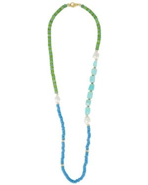 Lizzie Fortunato Beaded Necklace - White