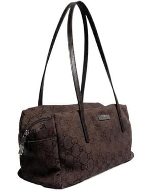 Gucci Melrose Medium Boston Bag - Brown