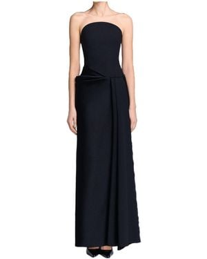Solace London Strapless Dress - Black