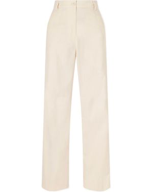 Dries Van Noten Pincks Casual Pants - White