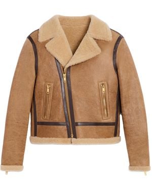 Celine Biker Jacket - Natural