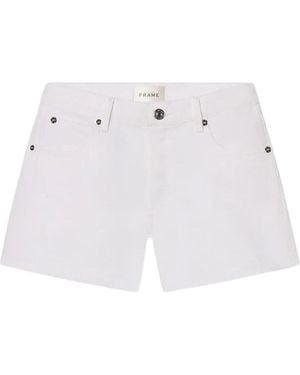 FRAME The Hang Shorts - White