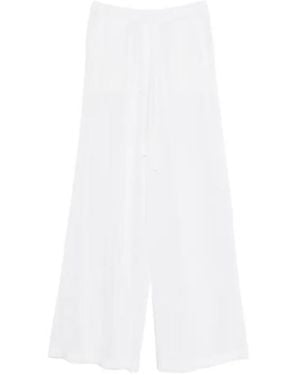 P.A.R.O.S.H. Baby Girl Drawstring Trousers - White