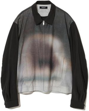 Undercover Long Sleeve Casual Jacket - Black