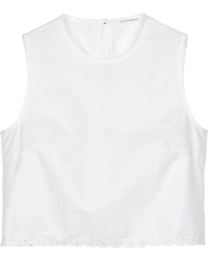 Cecilie Bahnsen Deeba Top - White