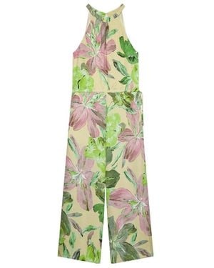 Dries Van Noten Printed Jumpsuit - Green