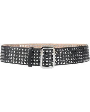 Tory Burch High-Waist Belts - White
