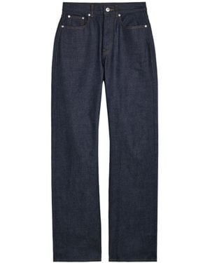 JW Anderson Straight-Leg Jeans - Blue