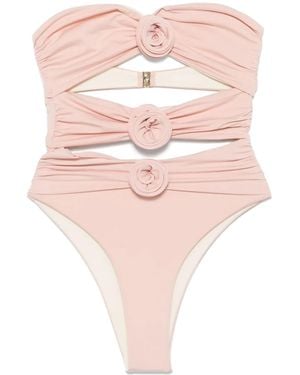 LaRevêche Floral One-Piece Swimsuit - Pink
